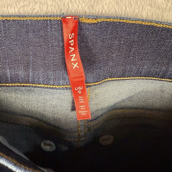 Spanx Flare Jeans Women's Large 32x32 Midnight Shade - 20327R (NWT) - Picture 3 of 9